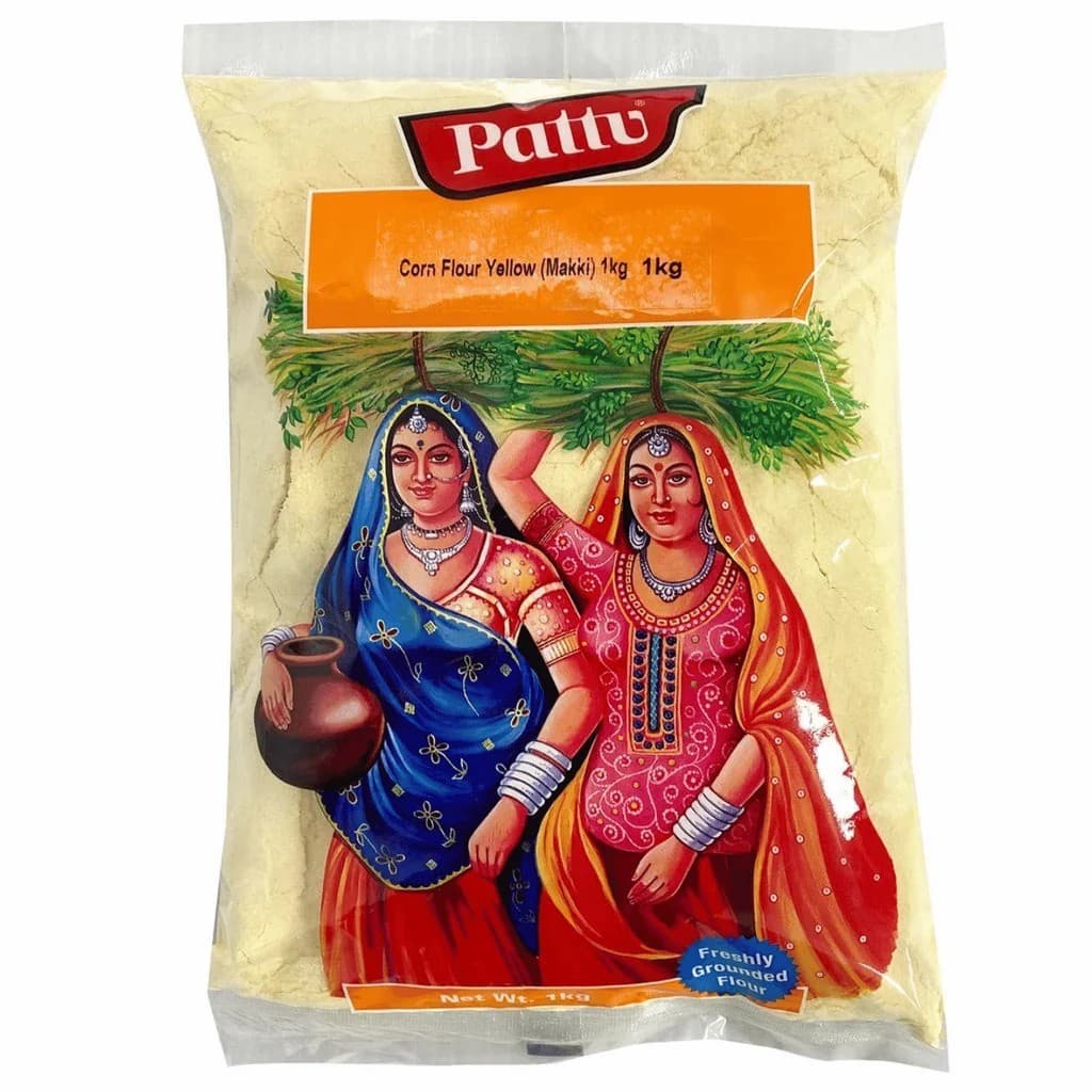 Corn Flour Yellow (Makki) 1kg / Pattu