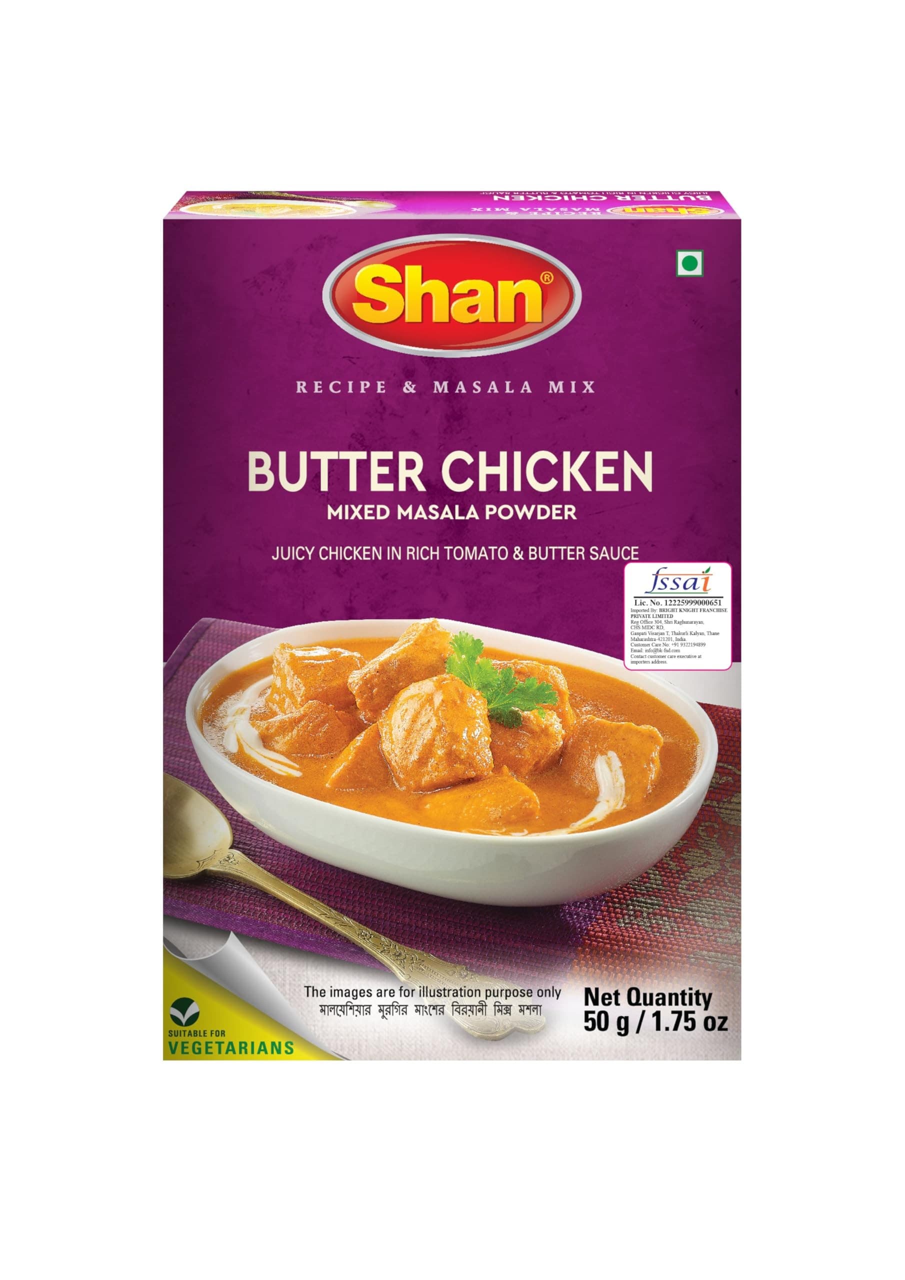 Shan Butter Chicken Masala 50g