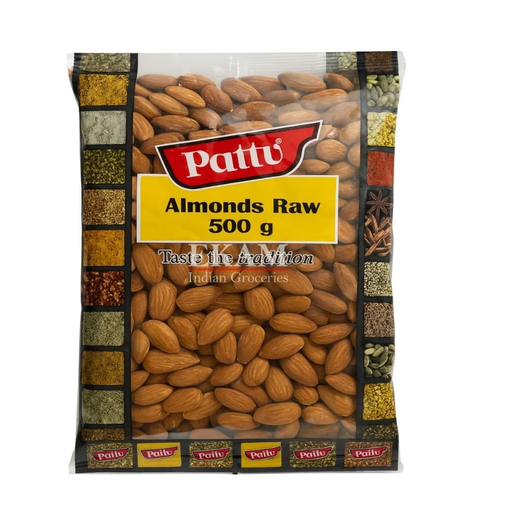 Almonds Raw 500g / Pattu