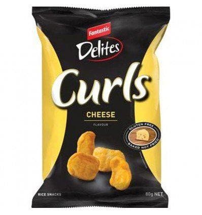 Fantastic Curls Rice Snacks Gluten Free
