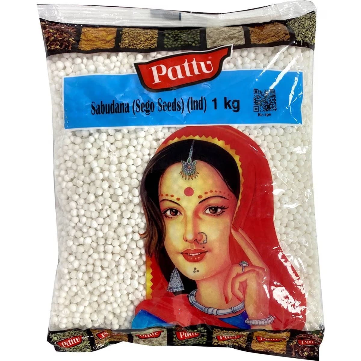 Sabudana (Ind) 1kg / Pattu