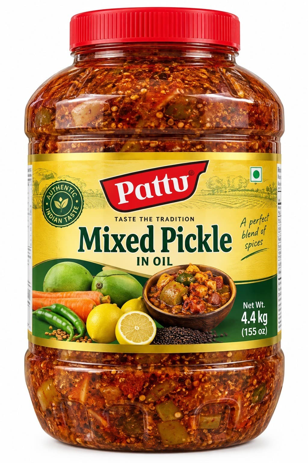 Mixed Pickle/ Pattu 4.4kg