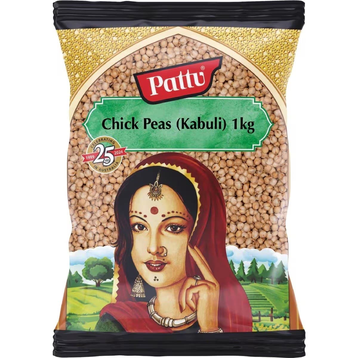 Chickpea Kabuli (8-9mm) 1kg / Pattu
