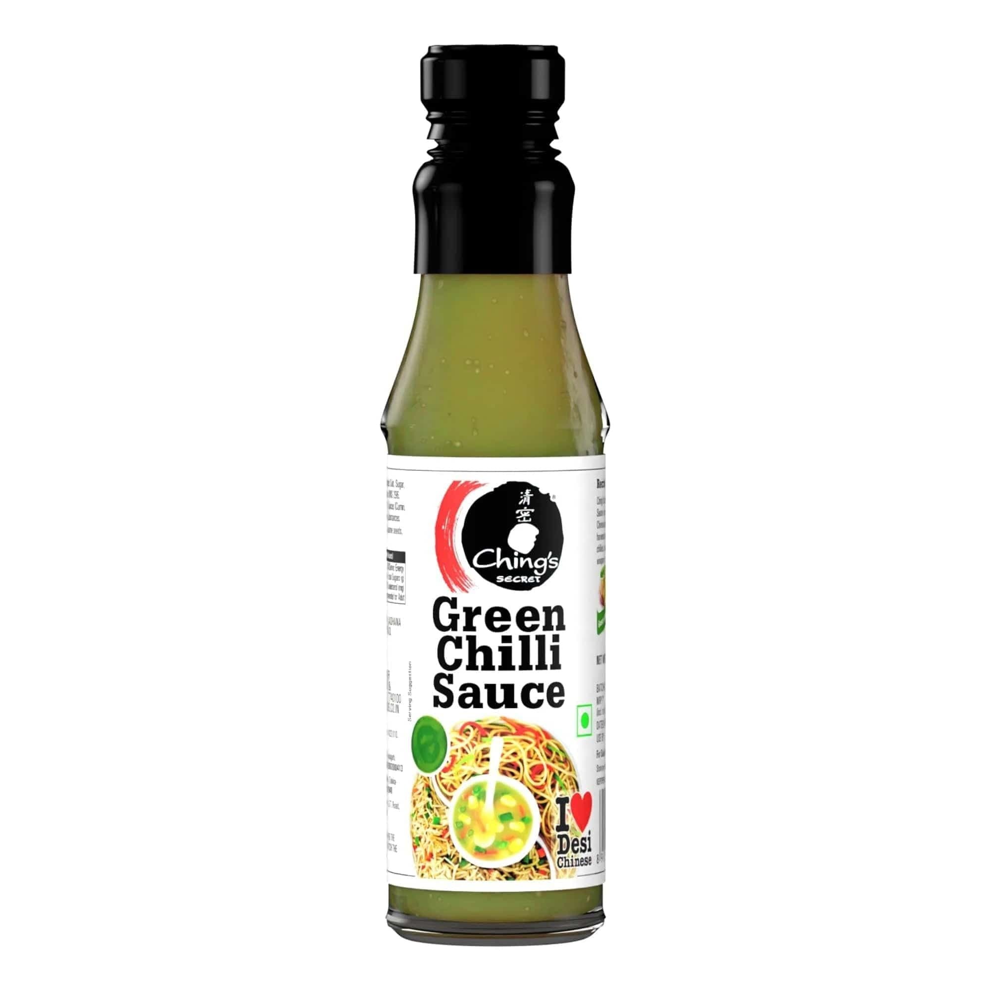 Green Chilli Sauce 190g / Ching's Secret