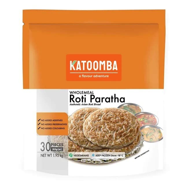 Katoomba Whole Meal Roti Paratha 30Pcs