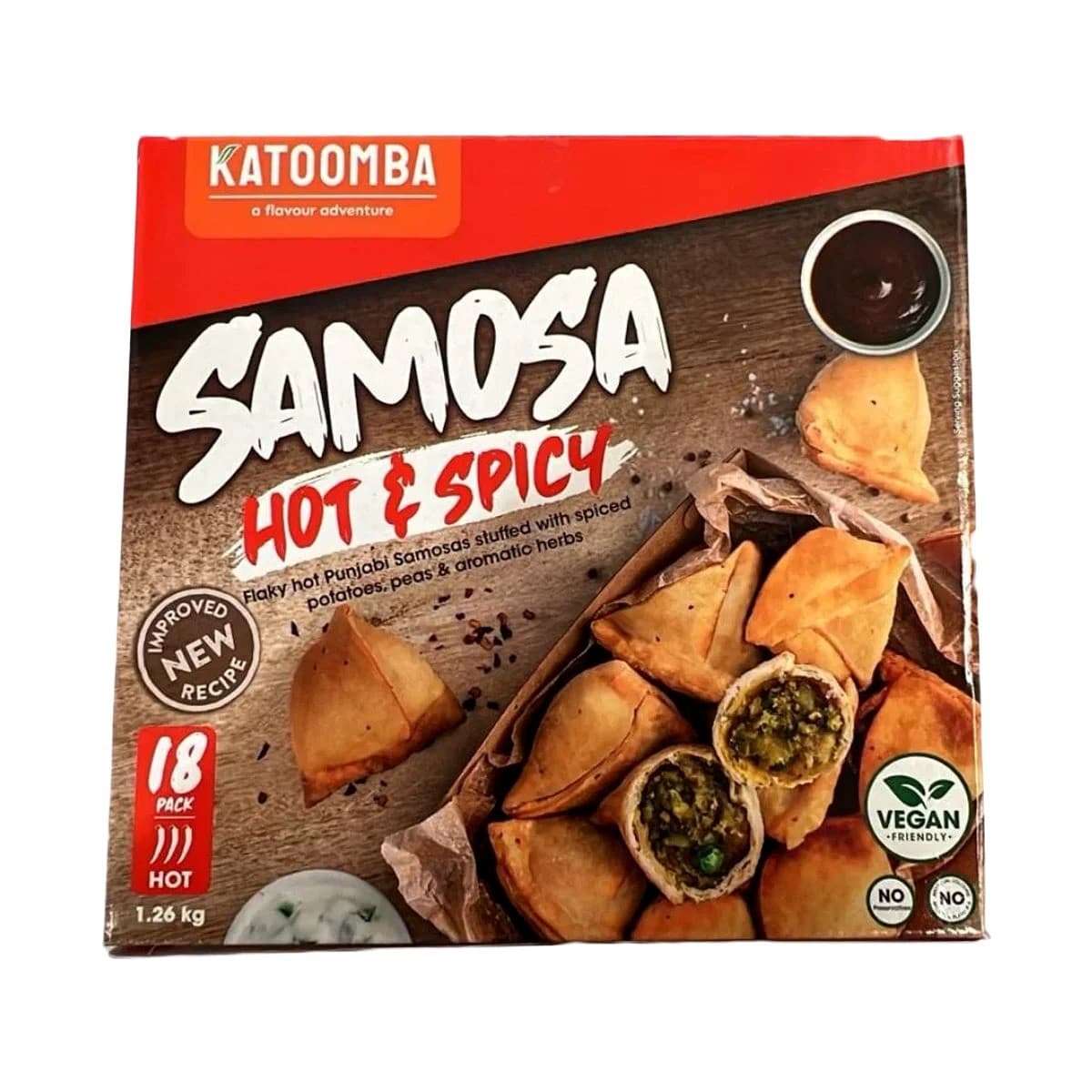 Katoomba Samosa Hot & Spicy 18 Pcs