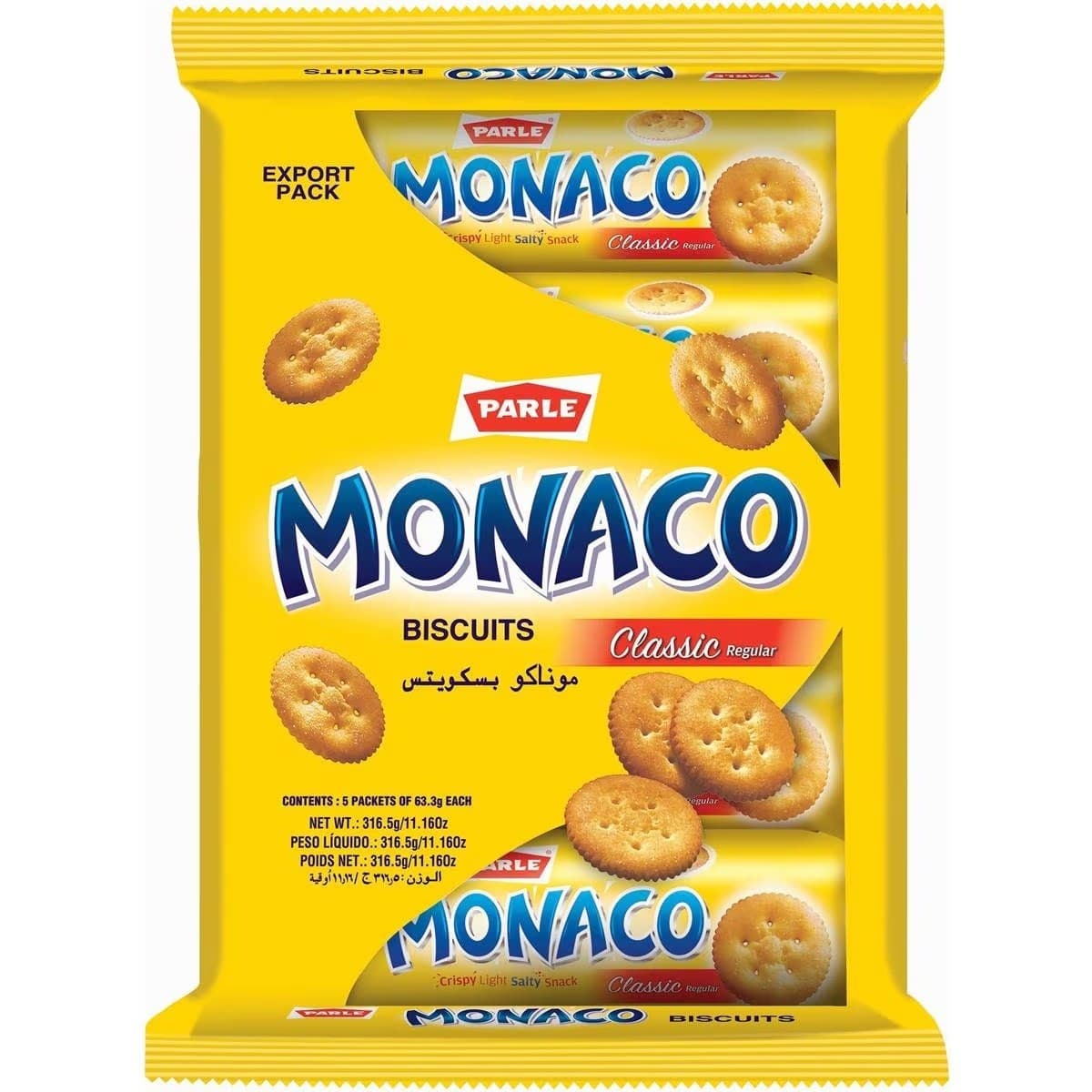 Parle Monaco Biscuits Classic Salt 316g