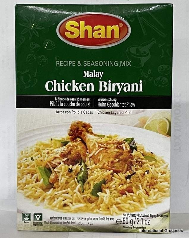 Malay Chicken Biryani Masala/Shan 60g